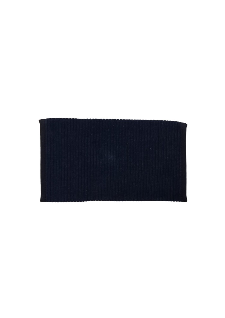 STRAIGHT POUCH, BLUE, CORDUROY