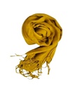 PLAIN SCARF, YELLOW 24, COTTON-LINEN BLEND