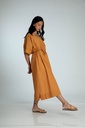 MAXI STRING KAFTAN, OCHRE, COTTON