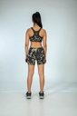 SPORTS BRA, IRON, SHIBORI SPRAY CRUSHING, COTTON