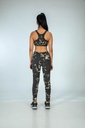 SPORTS BRA, IRON, SHIBORI SPRAY CRUSHING, COTTON