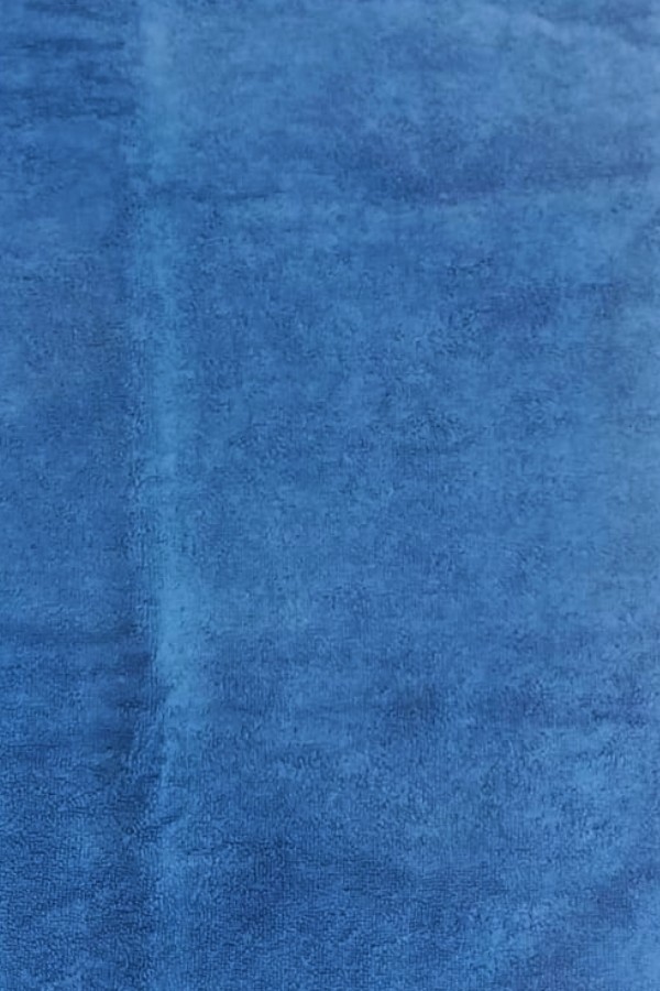 LARGE TOWEL, DARK BLUE, PLAIN, COTTON