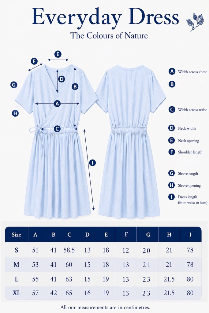 EVERYDAY DRESS, LIGHT BLUE, COTTON