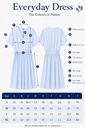 EVERYDAY DRESS, LIGHT BLUE, COTTON
