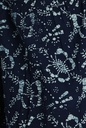 OVERCOAT SET DRESS, DARK BLUE, BATIK, COTTON