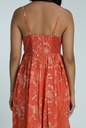 STRAPPY DRESS, PINK, BATIK, COTTON