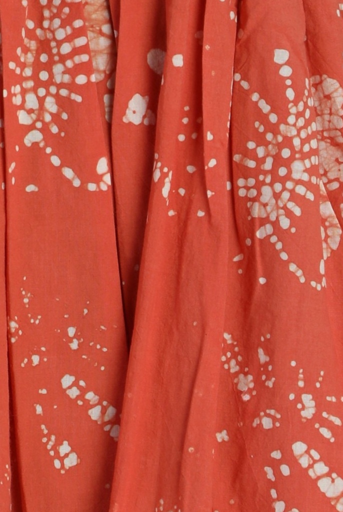 STRAPPY DRESS, PINK, BATIK, COTTON