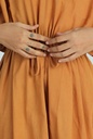 MAXI STRING KAFTAN, OCHRE, COTTON