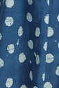 OVERSIZED KURTA, BLUE, BATIK SPOTS, COTTON