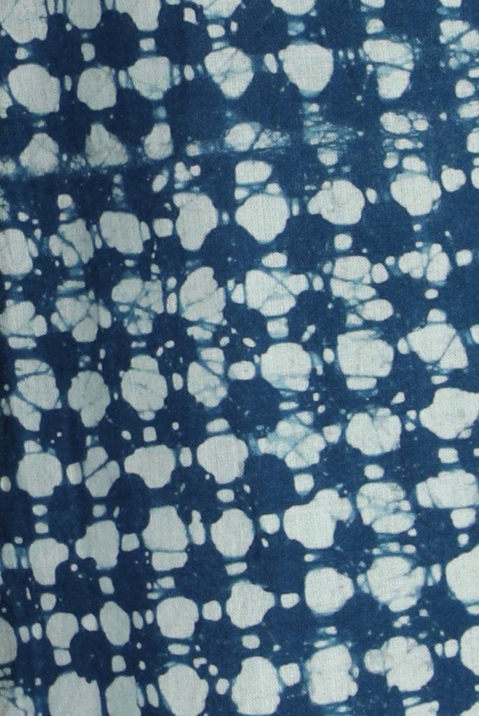 OVERSIZED KURTA, DARK BLUE, BATIK BKC-167, COTTON