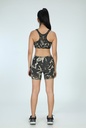 SPORTS BRA, IRON, SHIBORI SPRAY CRUSHING, COTTON