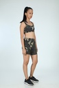 SPORTS BRA, IRON, SHIBORI SPRAY CRUSHING, COTTON