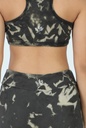 YOGA LEGGINGS, IRON, SHIBORI SPRAY CRUSHING, COTTON