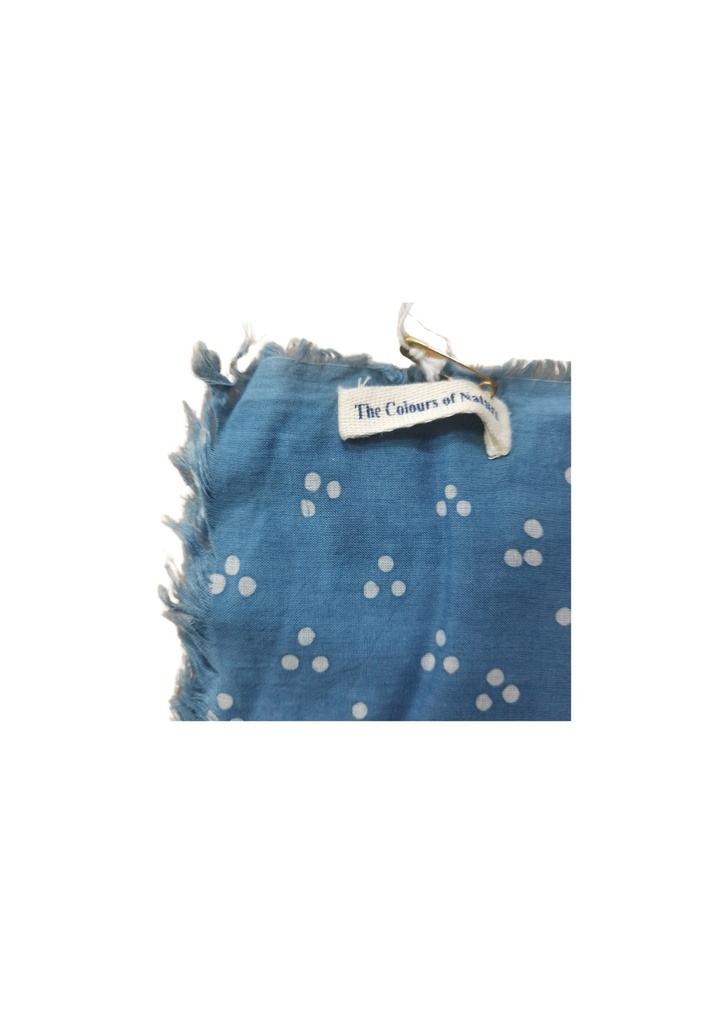 SCARF, BLUE, BATIK BKC-156, COTTON