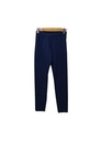 PLAIN LEGGINGS, BLUE C065, COTTON