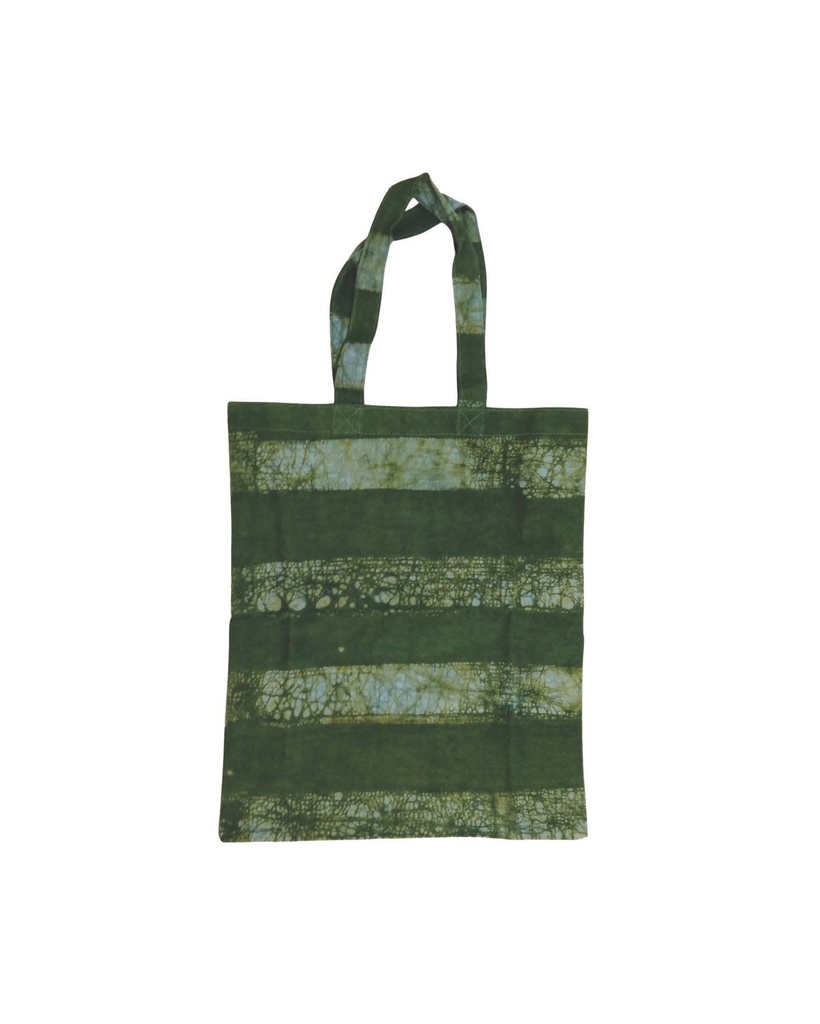 TOTE BAG, GREEN, BATIK, COTTON