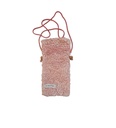 MOBILE POUCH, PINK, SHERPA