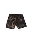 STRING SHORTS, BLACK, SHIBORI, COTTON