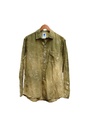 MADRAS LS SHIRT, SAGE, BATIK, COTTON