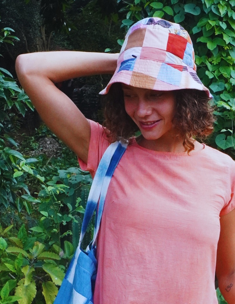 BUCKET HAT, MIX 2, PATCHWORK, COTTON