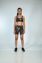 SPORTS SHORTS, IRON, SHIBORI SPRAY CRUSHING, COTTON