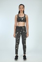 YOGA LEGGINGS, IRON, SHIBORI SPRAY CRUSHING, COTTON