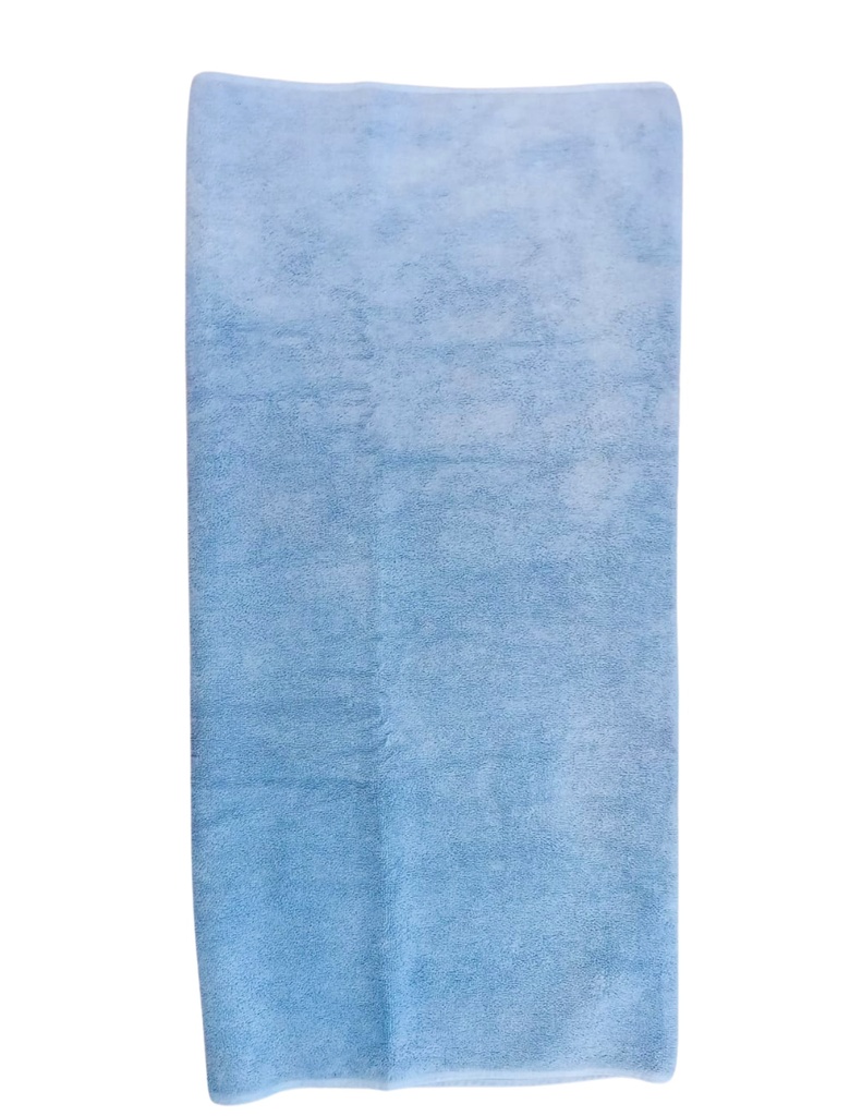 LARGE TOWEL, LIGHT BLUE, PLAIN, COTTON