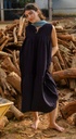 CASCADE DRESS, BLUE C065, EMBROIDERY, COTTON