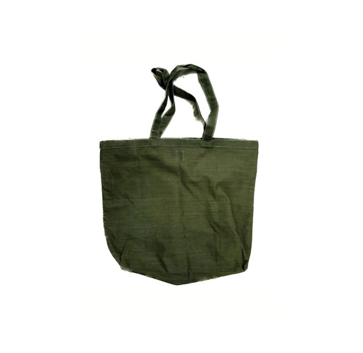 [BAG-PLA-GR-NON-DEN/0S] PLAIN BAG, GREEN, DENIM