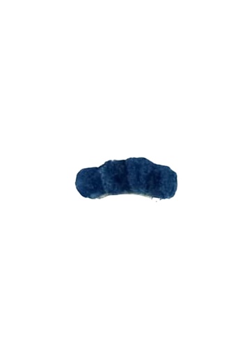 [HAC-POM_SMA-BL] POMPOM HAIRCLIP, BLUE, SMALL