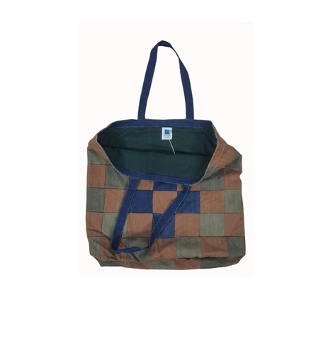 [BAG-PW-MIX_19-PCH-DEN/0S] PW BAG, MIX_19, PATCHWORK, DENIM