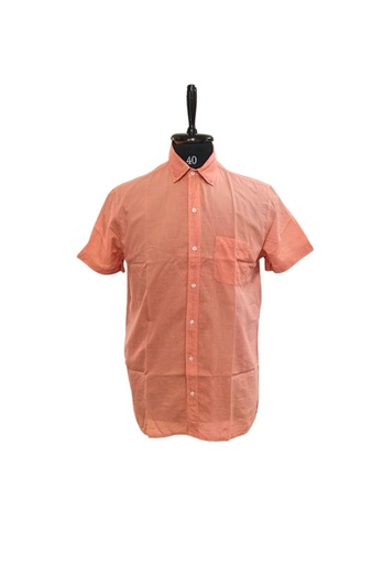 MADRAS SS SHIRT, LIGHT PINK C090, COTTON